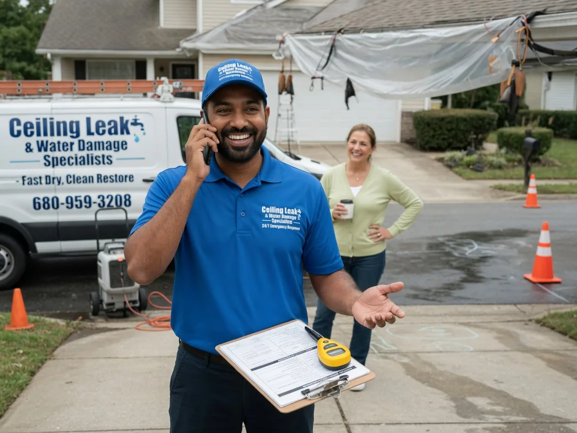 Ceiling Leak Cleanup Crown King, AZ FAQs